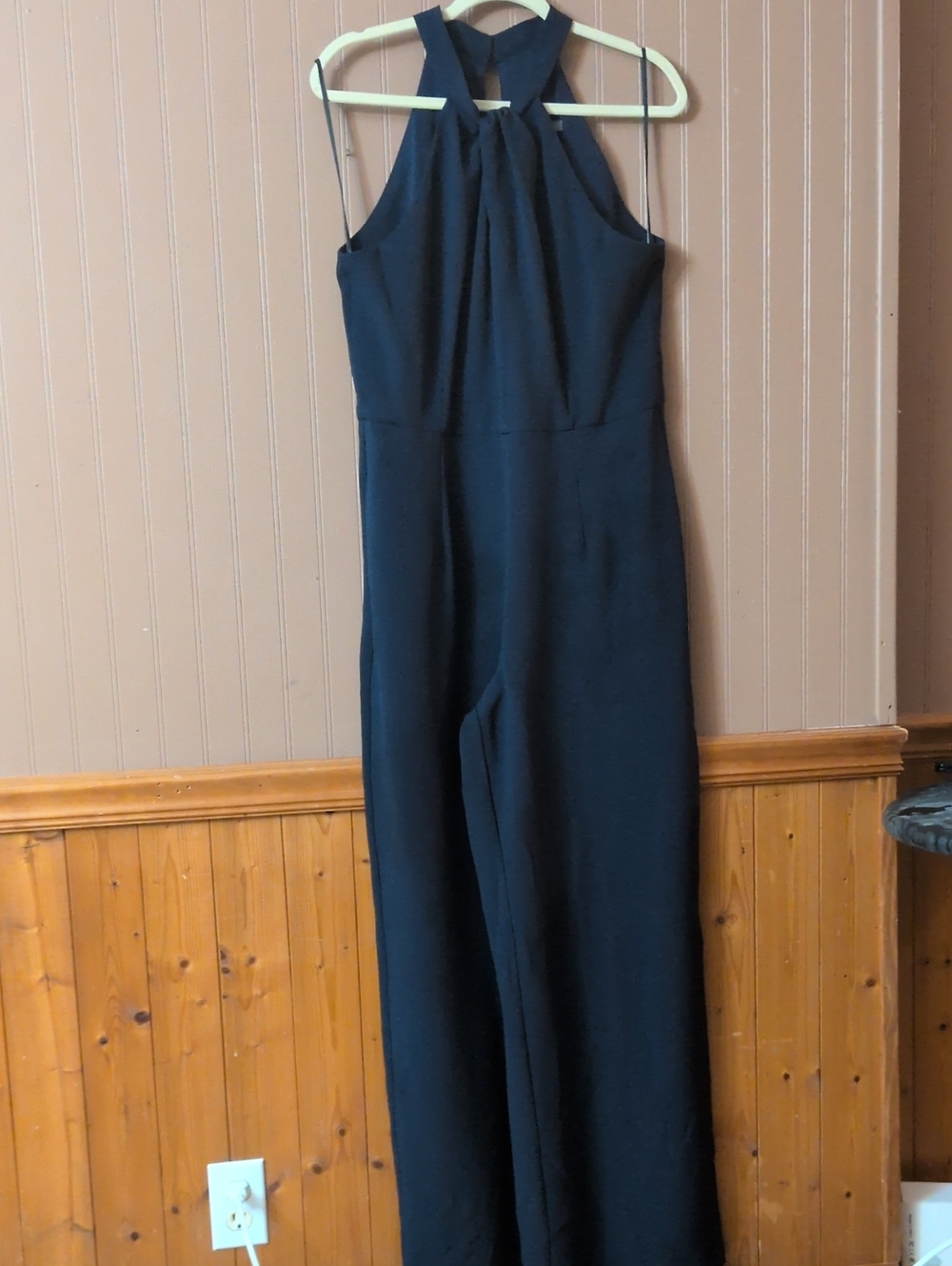 julia jordan Black Halter Neck Jumpsuit